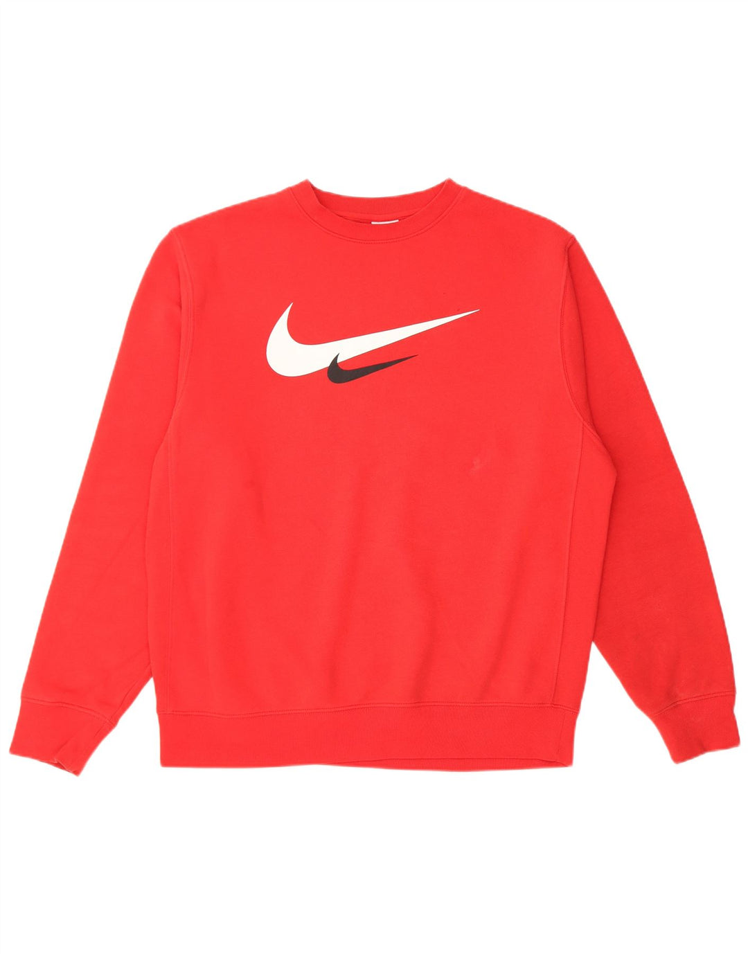 Ανδρικό γραφικό φούτερ Nike, μεσαίο κόκκινο βαμβακερό