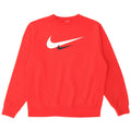 Ανδρικό γραφικό φούτερ Nike, μεσαίο κόκκινο βαμβακερό