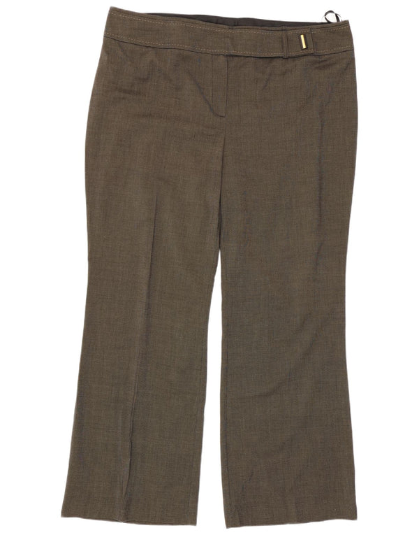 Marks & Spencer Γυναικεία Bootcut Casual Παντελόνι UK 20 2XL W40 L30 Καφέ