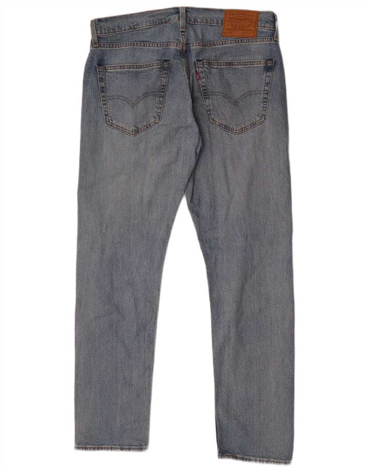Levi's Mens 502 Tapered Jeans W32 L32 Blue Cotton
