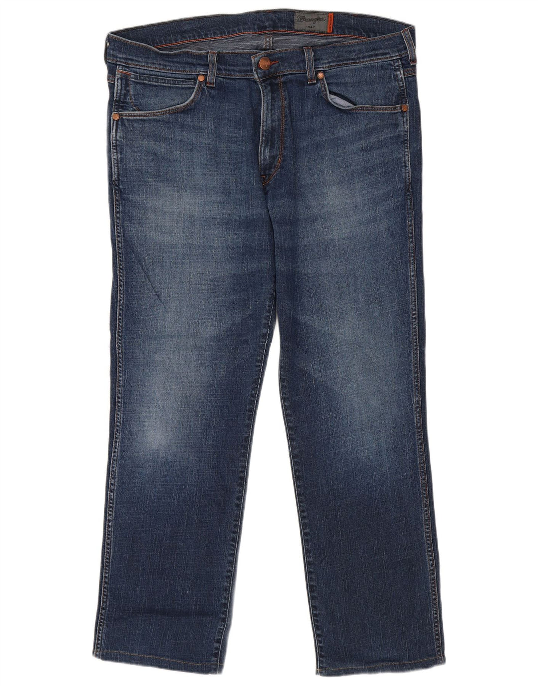 Ανδρικό τζιν Wrangler ίσιο W38 L29 Navy Blue