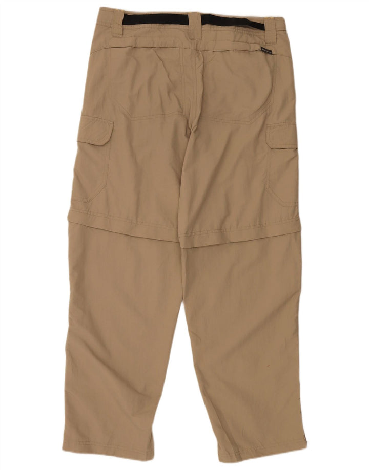 EDDIE BAUER Ανδρικό ίσιο παντελόνι Cargo W34 L30 Μπεζ νάιλον