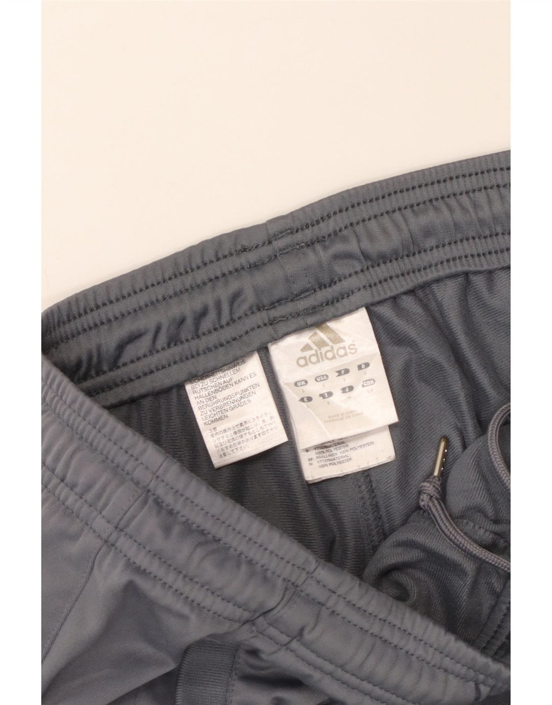 Ανδρική αθλητική φόρμα Adidas Παντελόνι Μικρό Γκρι Πολυεστέρας