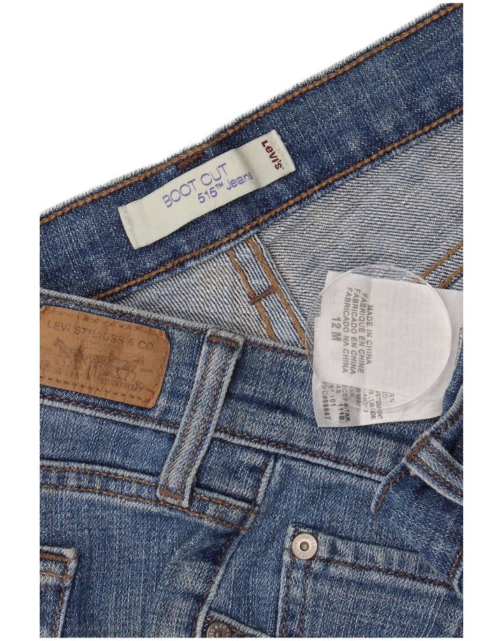 LEVI'S Womens 515 Bootcut Jeans US 12 Large W34 L31 Μπλε βαμβακερό