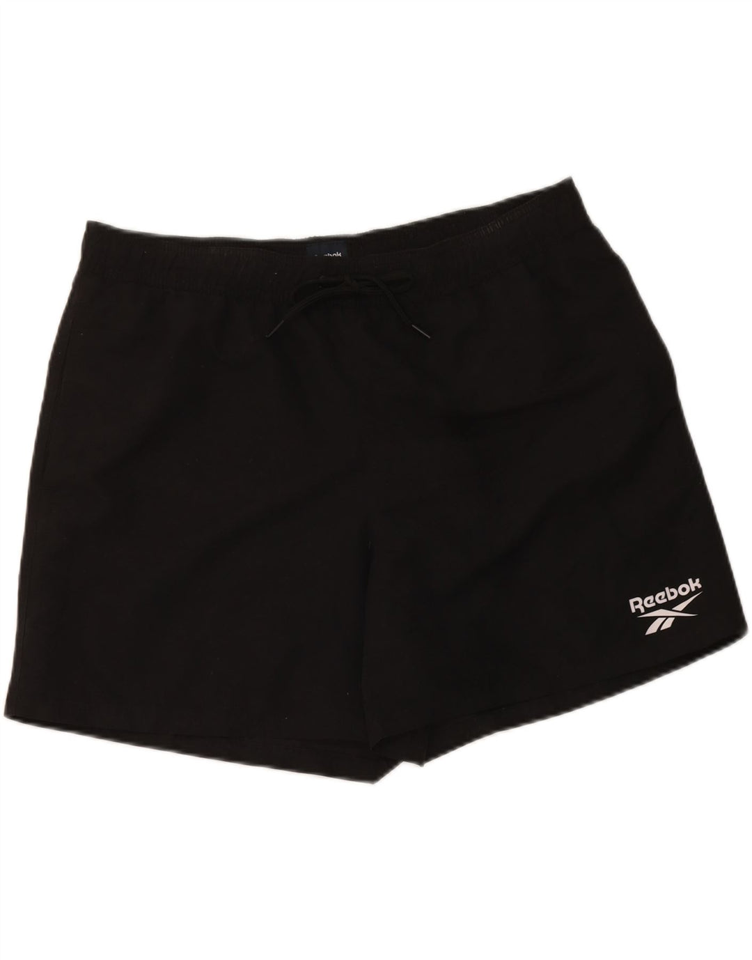 Γυναικείο αθλητικό σορτς Reebok UK 16 μεγάλο μαύρο πολυεστέρα
