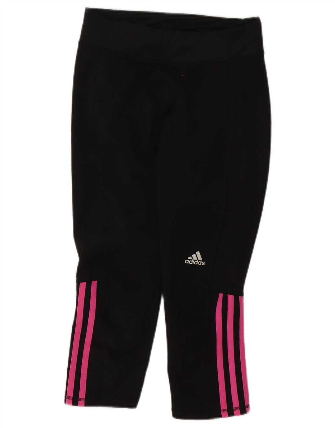 Adidas Γυναικεία Κάπρι Κολάν UK 8 Small Black Polyester