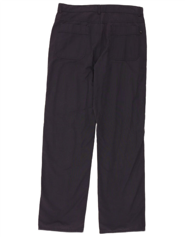 TRUSSARDI Ανδρικό ίσιο παντελόνι Chino IT 52 XL W36 L34 Navy Blue Cotton
