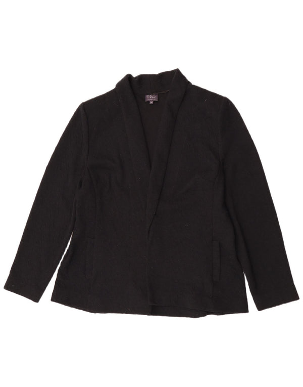 Marks & Spencer Γυναικείο Open Blazer Jacket UK 20 2XL Μαύρο Πολυεστέρας