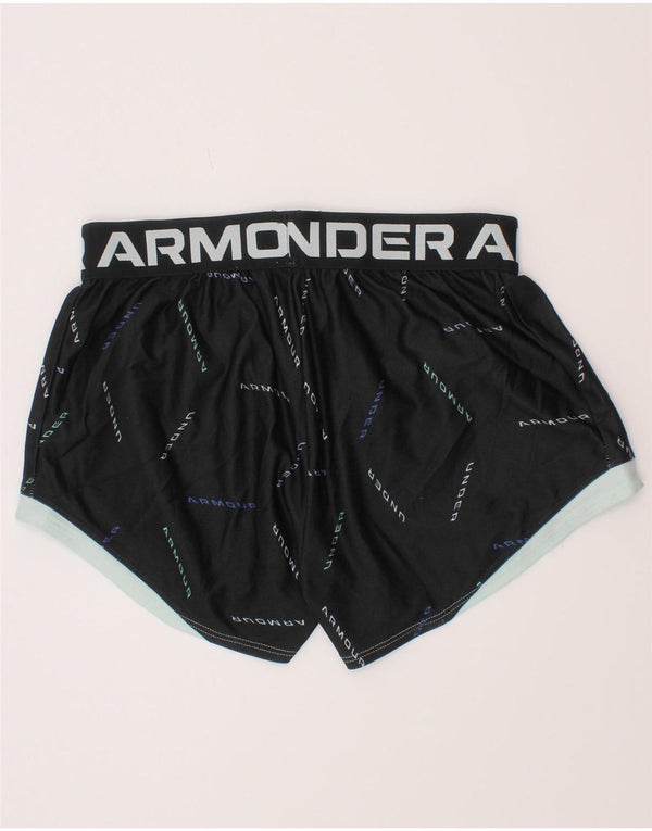 Under Armour Girls Graphic Sport Short 9-10 Years Medium Black