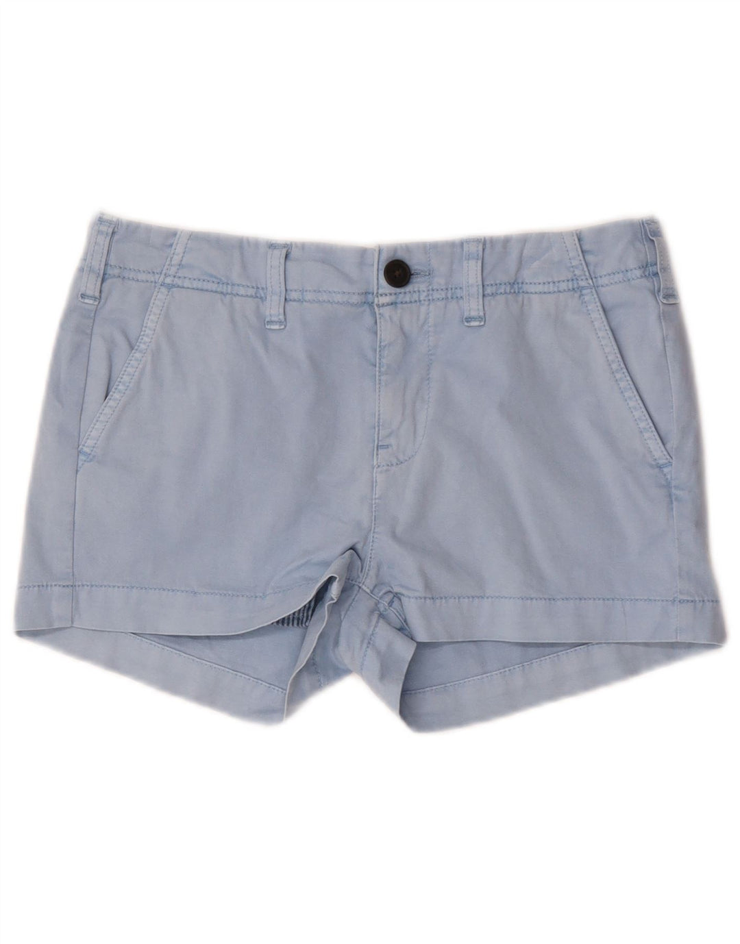 Superdry Γυναικείο Hot Παντελόνι UK 8 Small W28 Μπλε βαμβακερό