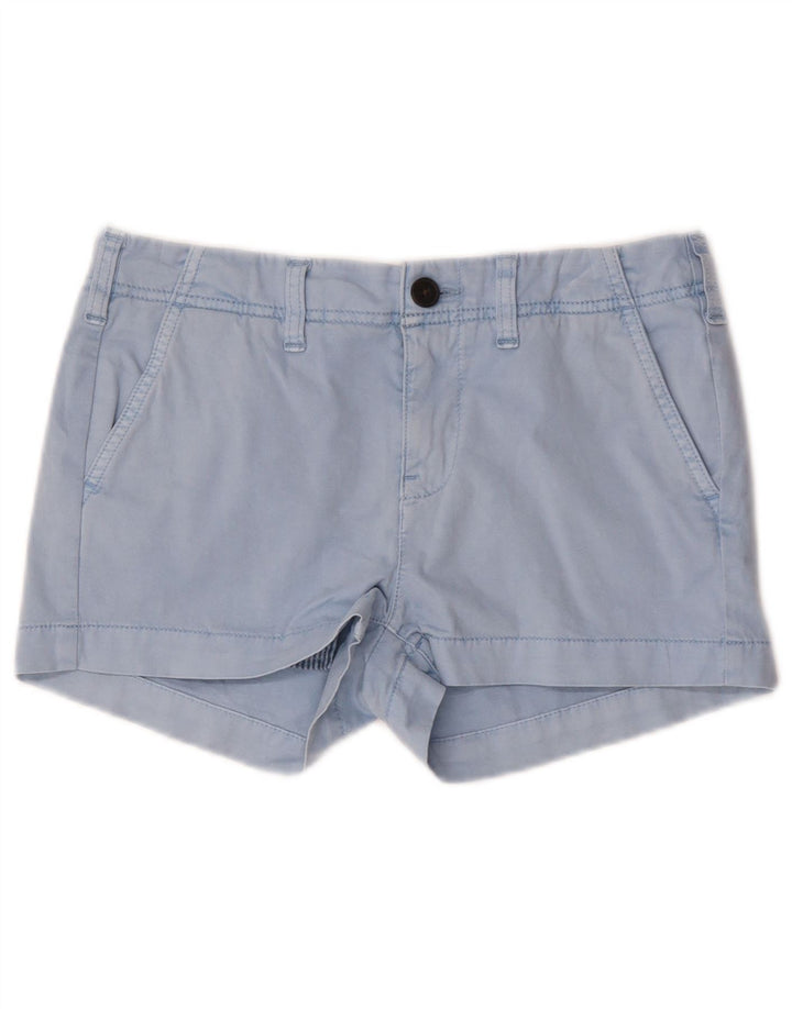 Superdry Γυναικείο Hot Παντελόνι UK 8 Small W28 Μπλε βαμβακερό