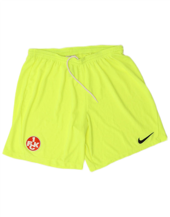 Ανδρικό γραφικό αθλητικό σορτς Nike XL κίτρινο πολυεστέρα