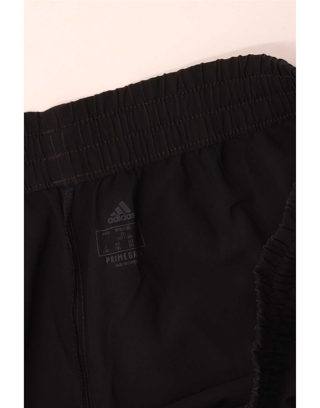 Ανδρικό γραφικό αθλητικό σορτς Adidas 2XL μαύρο πολυεστέρα