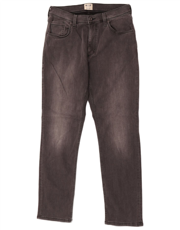 Mustang Ανδρικό Slim Jeans W34 L33 Γκρι βαμβακερό