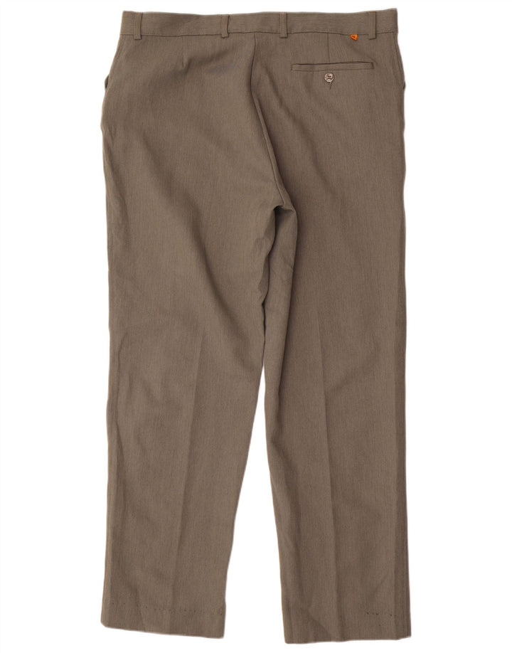 Farah Ανδρικό ίσιο casual παντελόνι W38 L31 Khaki Polyester