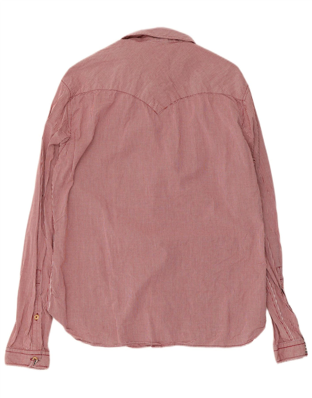 Ανδρικό πουκάμισο Levi's Medium Red Gingham Cotton