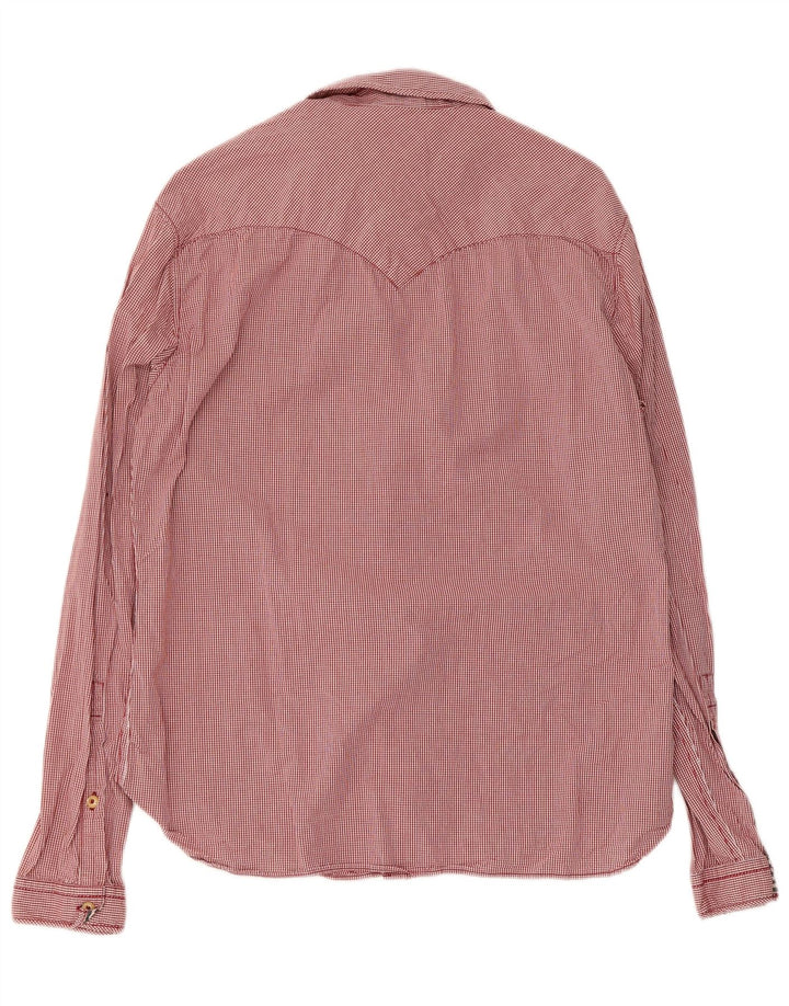 Ανδρικό πουκάμισο Levi's Medium Red Gingham Cotton