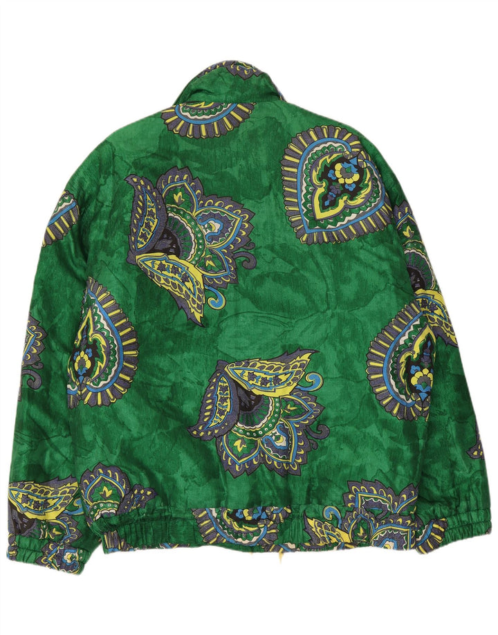 HEAD Ανδρικό γραφικό μπουφάν Anorak UK 40 Large Green Paisley