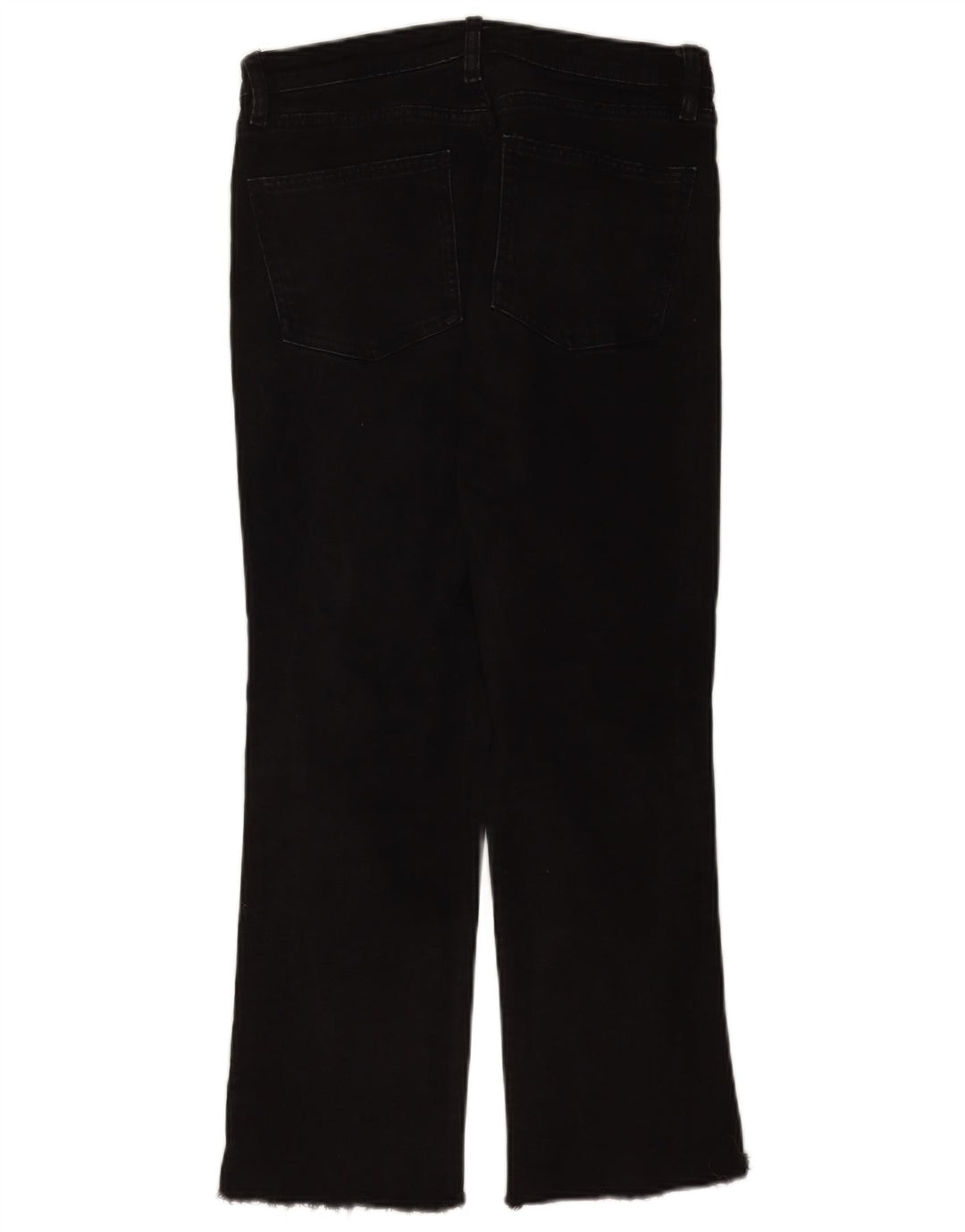 Zara Γυναικείο Cropped Jeans EU 38 Small W28 L25 Black