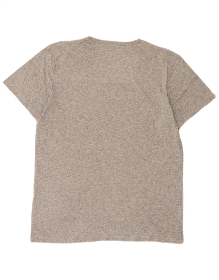 Ανδρικό γραφικό μπλουζάκι Jack & Jones Top Medium Grey