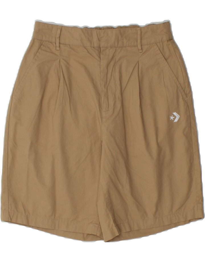 CONVERSE Mens Chino Shorts XS W26  Beige Cotton Vintage Converse and Second-Hand Converse from Messina Hembry 