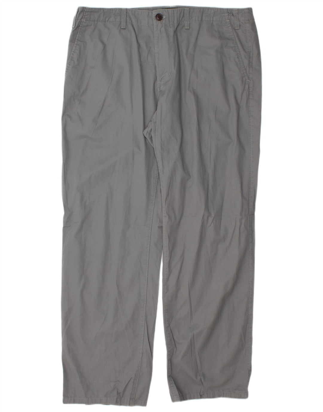 EDDIE BAUER Ανδρικό ίσιο παντελόνι Chino W38 L32 Γκρι βαμβακερό