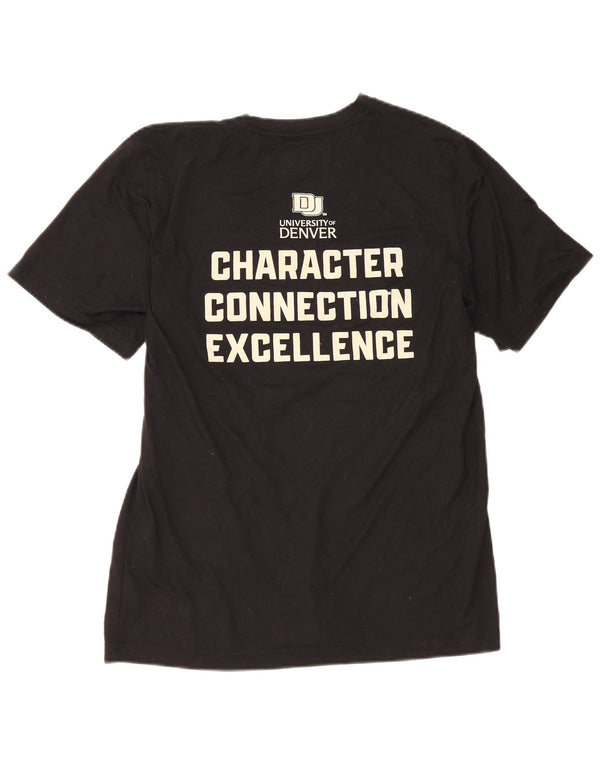 Ανδρικό γραφικό T-Shirt New Balance Top Large Μαύρο Πολυεστέρας