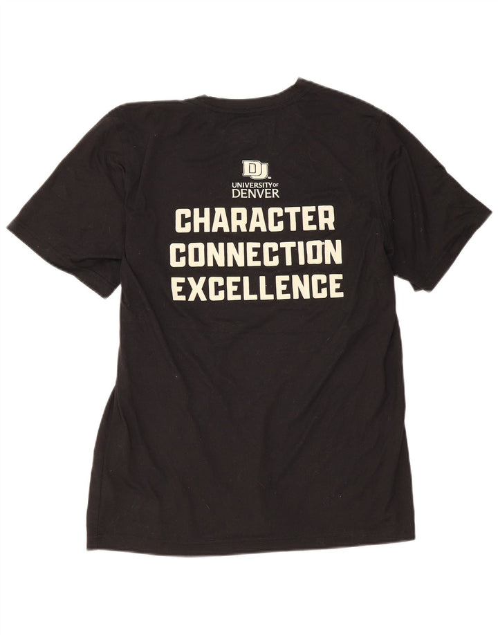 Ανδρικό γραφικό T-Shirt New Balance Top Large Μαύρο Πολυεστέρας