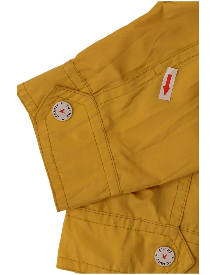 FUCHS & SCHMITT Γυναικείο Utility Jacket UK 16 μεγάλο κίτρινο βαμβακερό