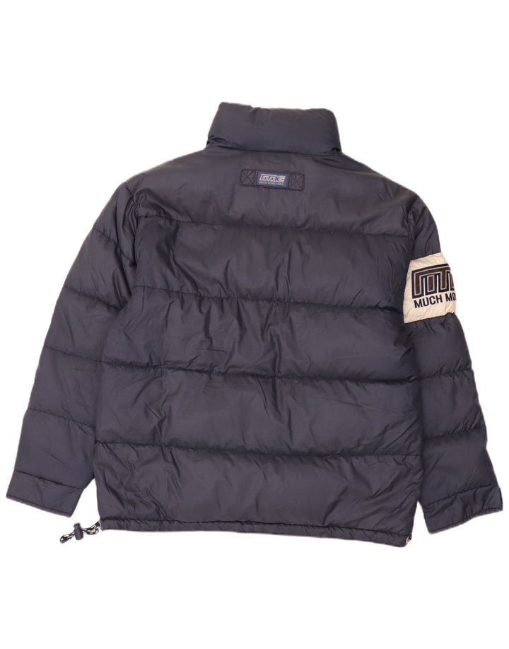 Πολύ περισσότερα Ανδρικά γραφικά τζάκετ UK 38 Medium Navy Blue Colorblock