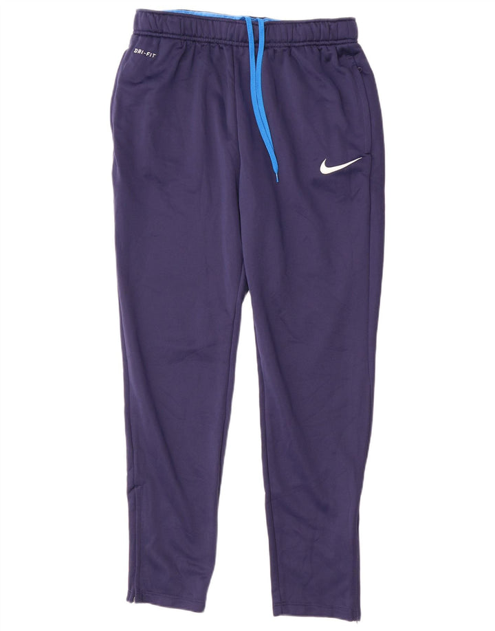 Ανδρικό παντελόνι αθλητικής φόρμας Nike Dri Fit Μεγάλο μπλε ναυτικό πολυεστέρα