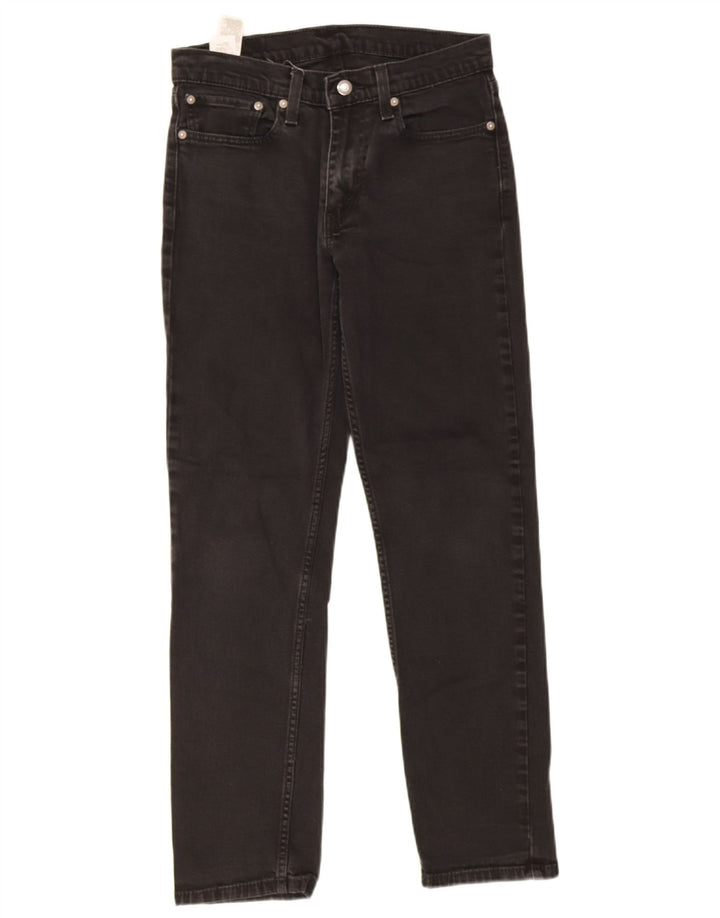 Levi's Mens 511 Slim Jeans W31 L32 Μαύρο βαμβακερό