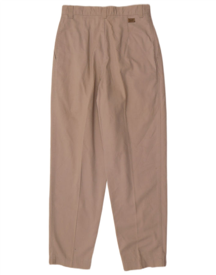 Lee Γυναικείο κωνικό παντελόνι Chino US 8 Medium W28 L28 Beige βαμβακερό