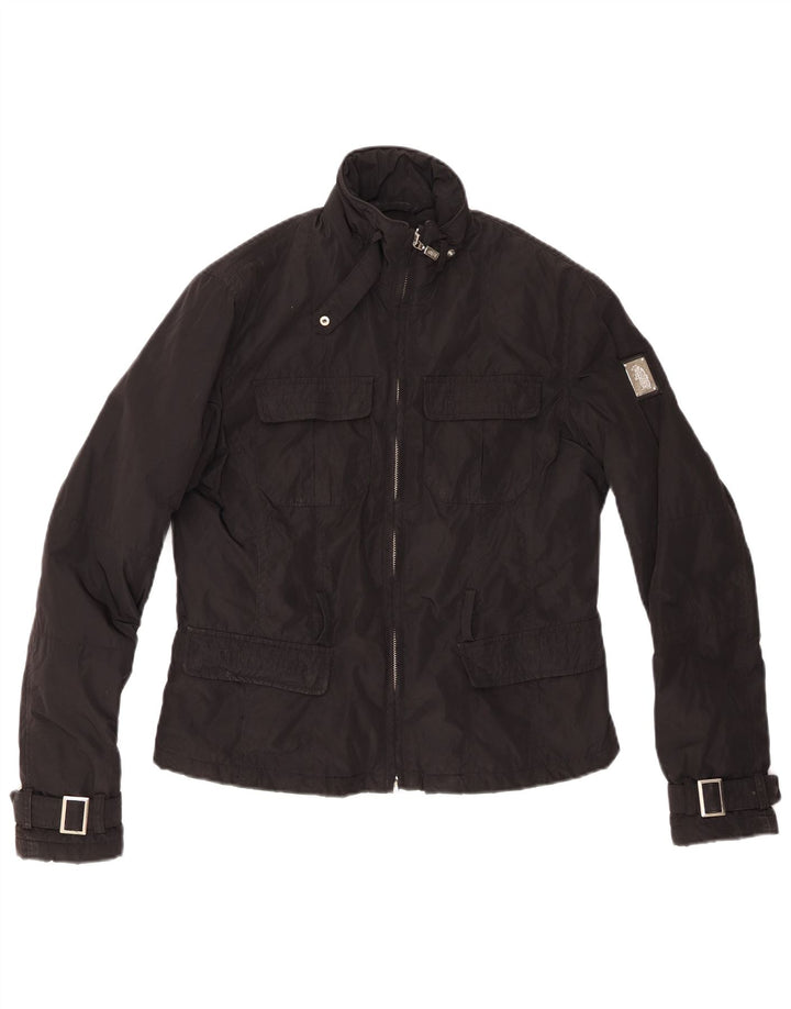 Refrigue Γυναικείο Αντιανεμικό Μπουφάν UK 12 Medium Black Polyester