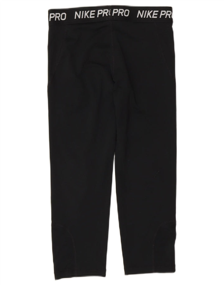 Γραφικό κολάν Nike Girls Dri Fit, μαύρο μεγάλο 12-13 ετών