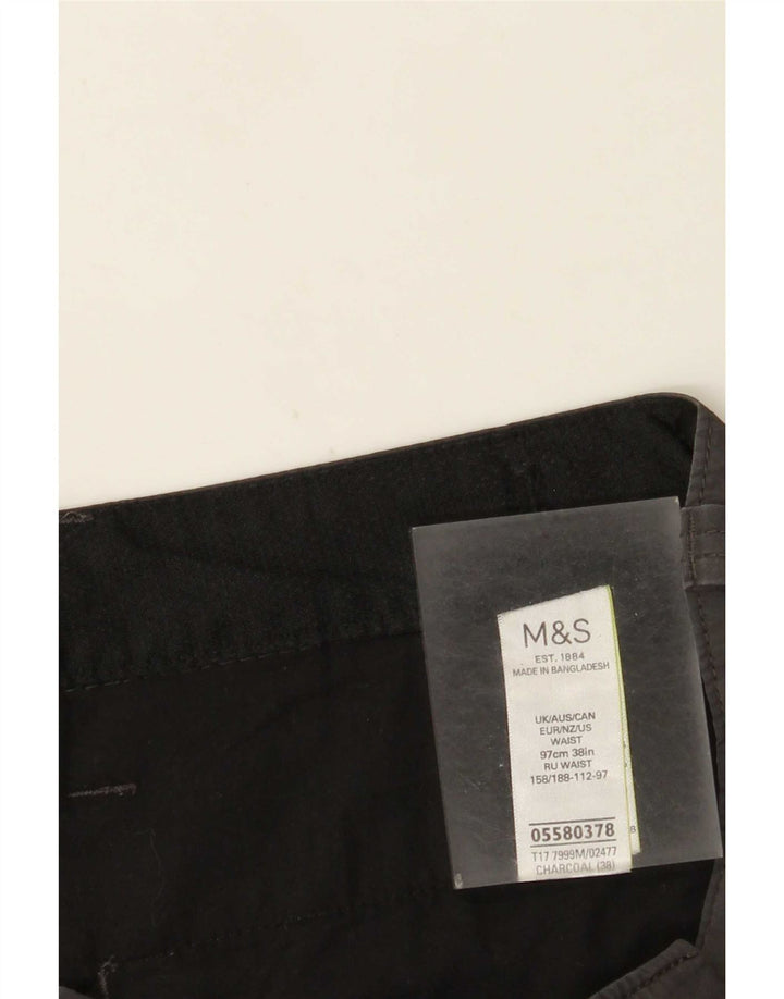 Ανδρικό σορτς Cargo Marks & Spencer XL W38 Γκρι βαμβακερό