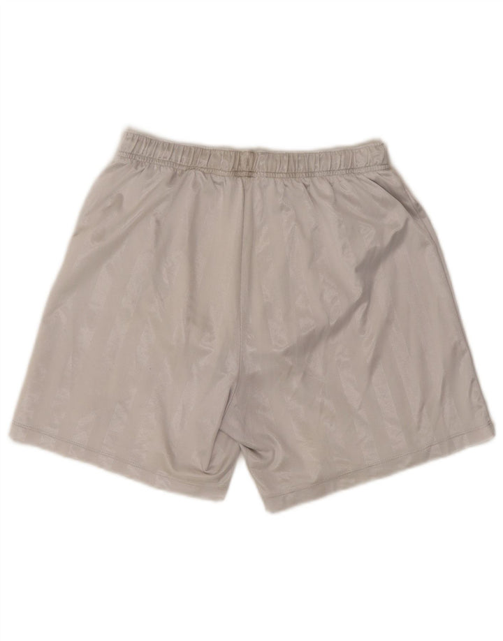 Ανδρικό αθλητικό σορτς Nike Dri Fit με μεσαίο λευκό ριγέ πολυεστέρα