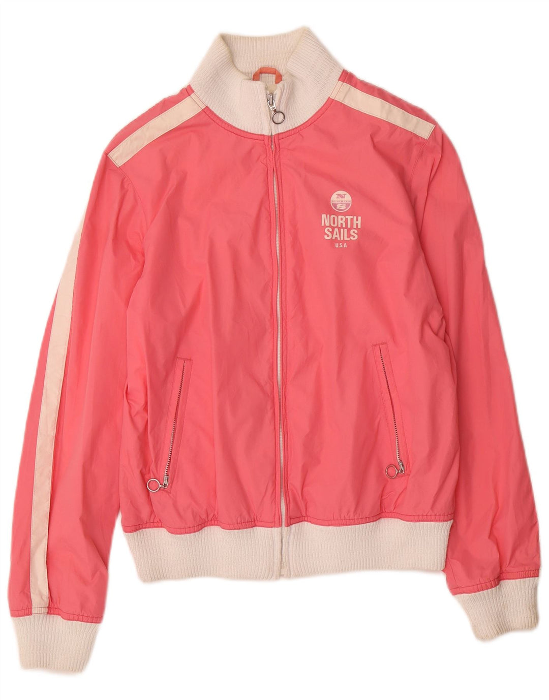 Γυναικεία αθλητική φόρμα North Sails Top Jacket UK 14 Medium Pink Colourblock