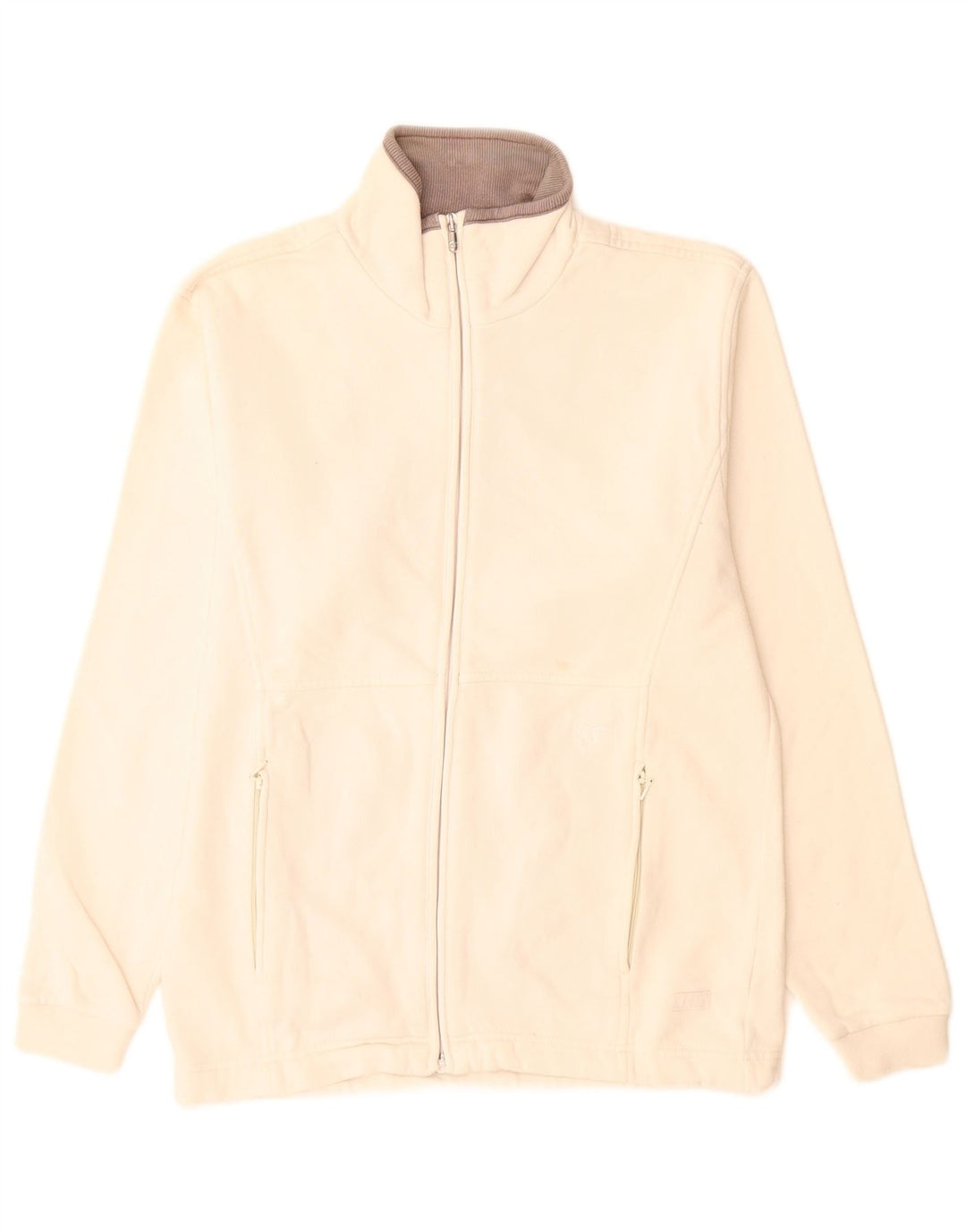 Ανδρική αθλητική φόρμα Champion Top Jacket Μικρό λευκό βαμβακερό