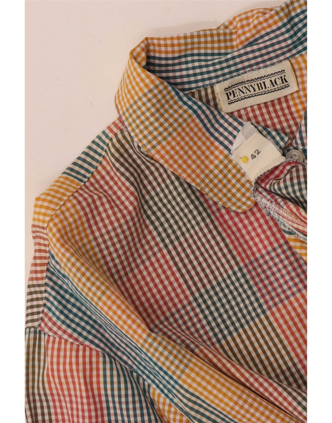 Penny Black Γυναικείο Longline πουκάμισο IT 42 Medium πολύχρωμο Gingham