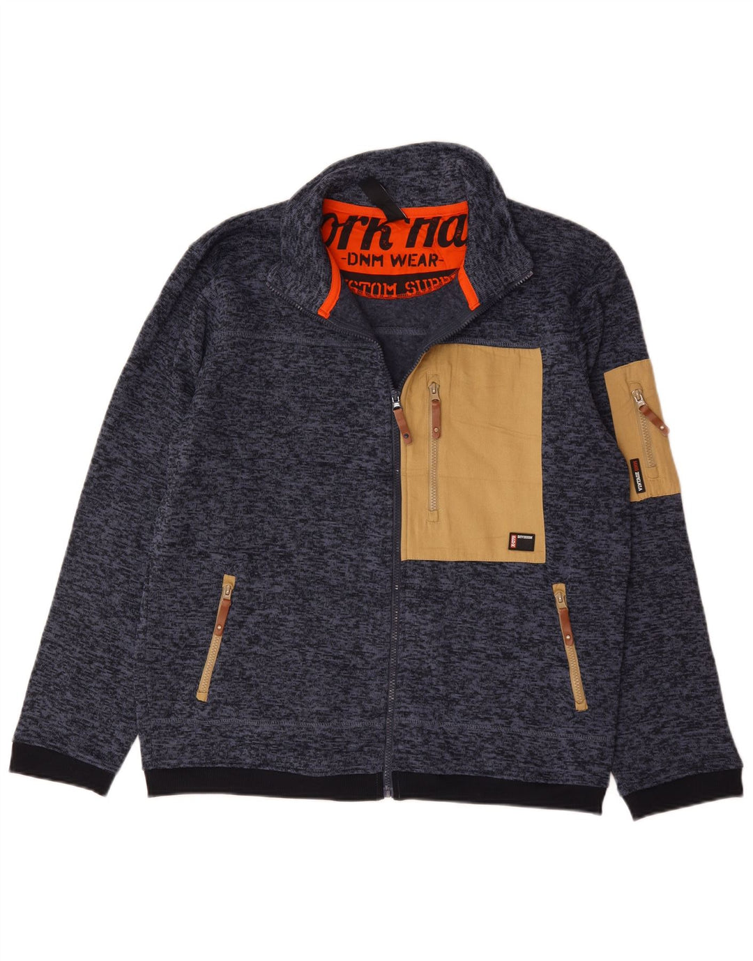 Ανδρική φόρμα Reward Top Jacket IT 52/54 Large Navy Blue Flecked Polyester