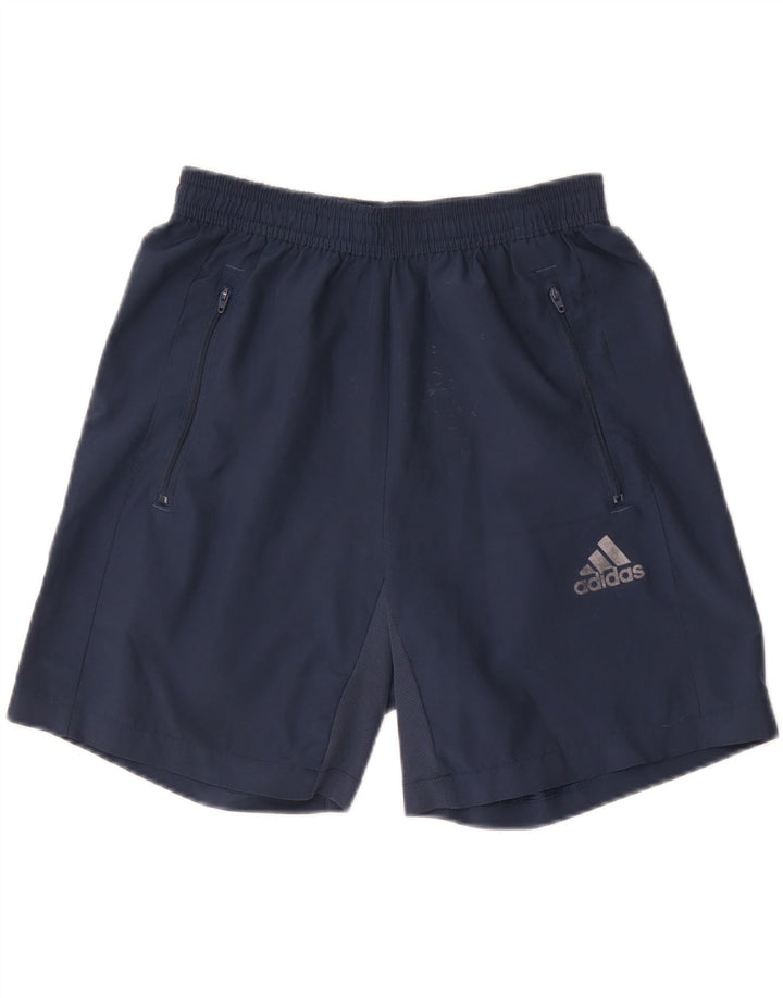 Adidas Ανδρικό Σορτς Aeroready Sport Small Navy Blue Polyester