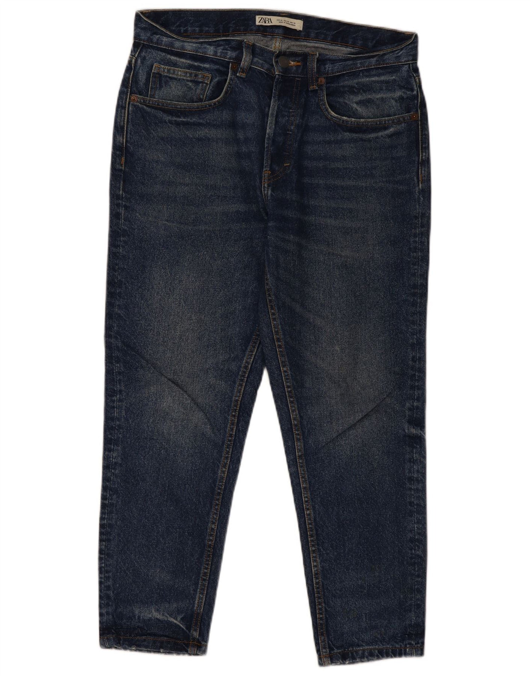 Zara Γυναικείο Slim Jeans EU 38 Small W30 L26 Blue Cotton
