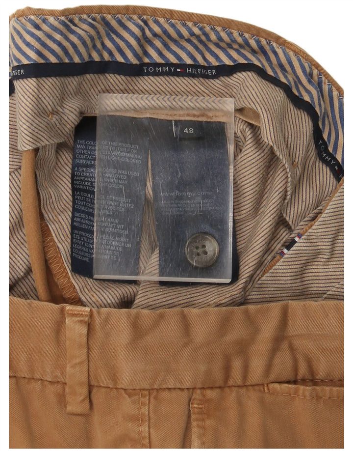 Ανδρικό παντελόνι Chino Tommy Hilfiger IT 48 Medium W32 L30 Beige βαμβακερό