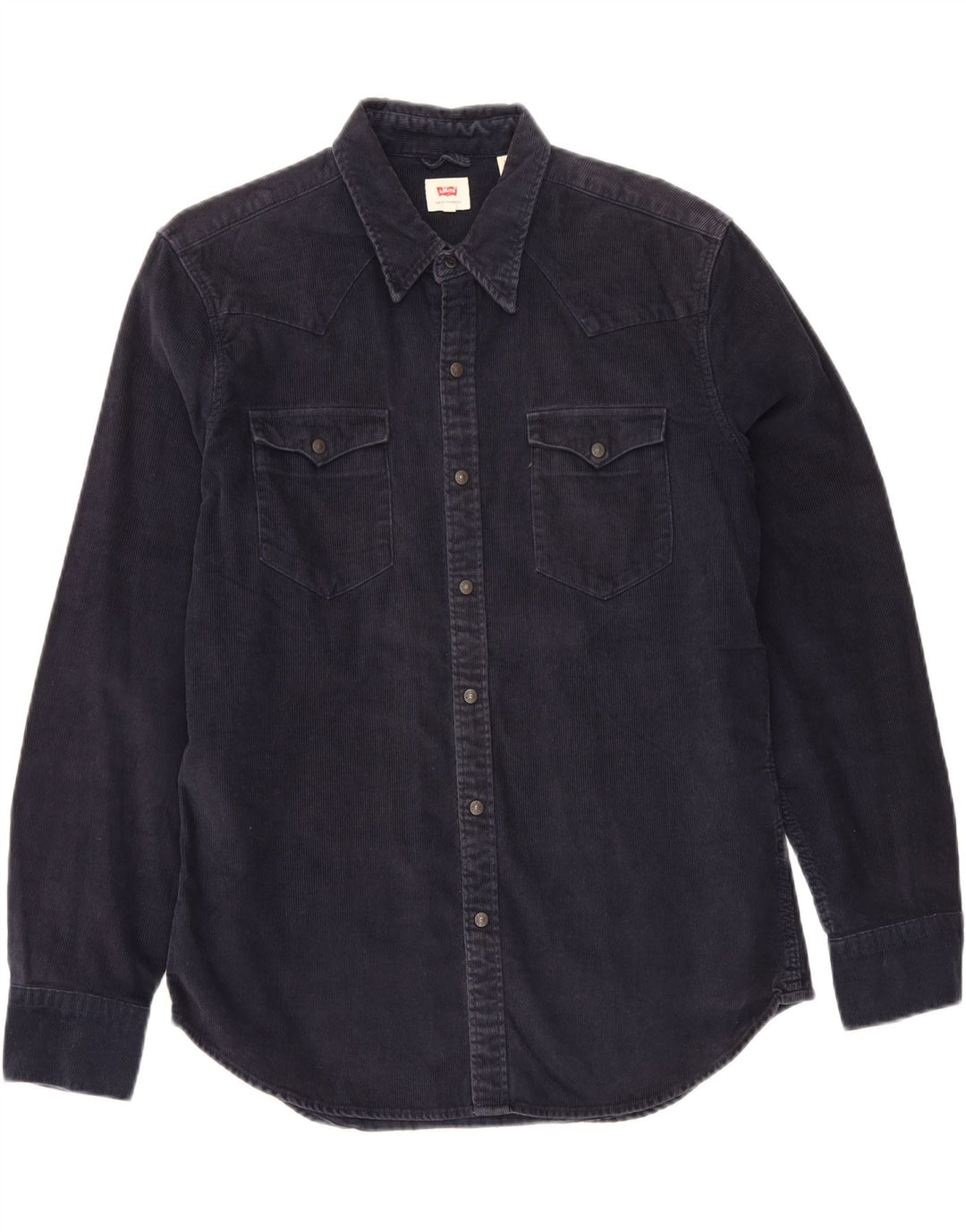 Ανδρικό κοτλέ πουκάμισο Levi's μεγάλο navy μπλε βαμβακερό