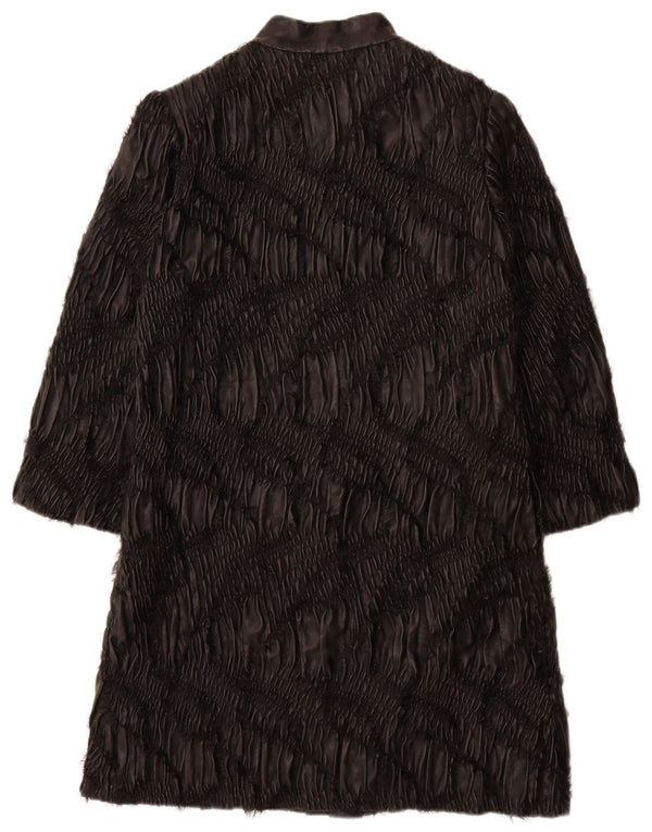 Carnet Γυναικείο Δερμάτινο Παλτό UK 8 Small Black