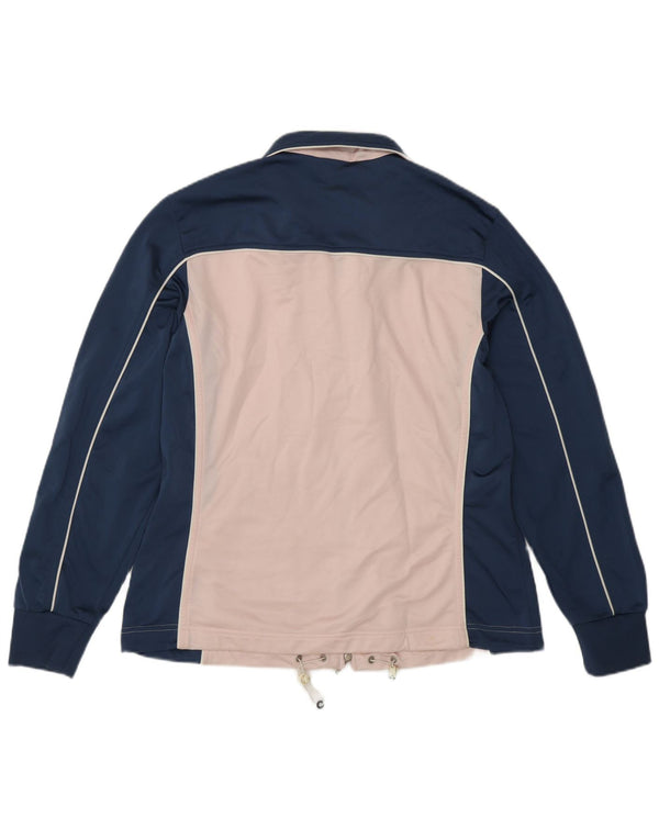 Γυναικεία αθλητική φόρμα Diadora Top Jacket UK 14 Large Blue Colorblock Polyester