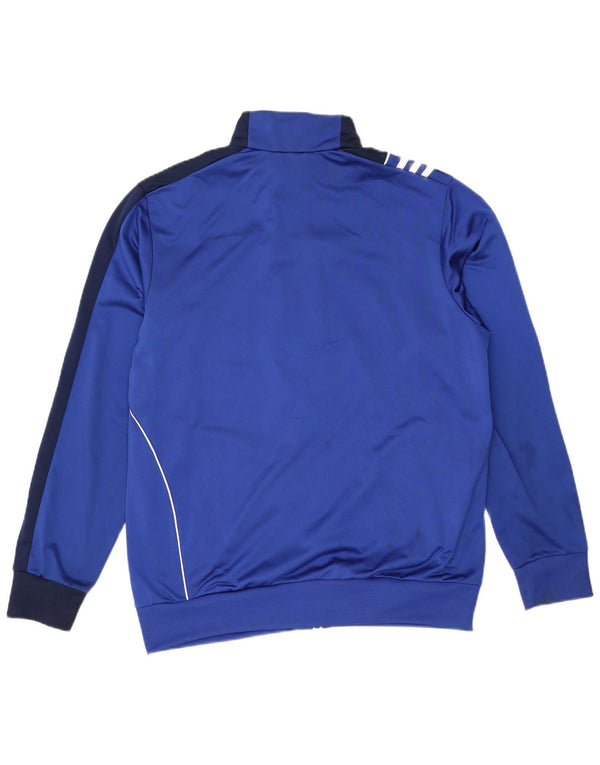 Ανδρική φόρμα Adidas Top Jacket UK 42/44 Large Blue Colorblock Polyester