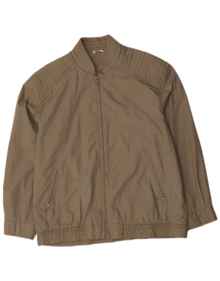 Vintage Ανδρικό Bomber Jacket UK 42 XL Khaki Polyester