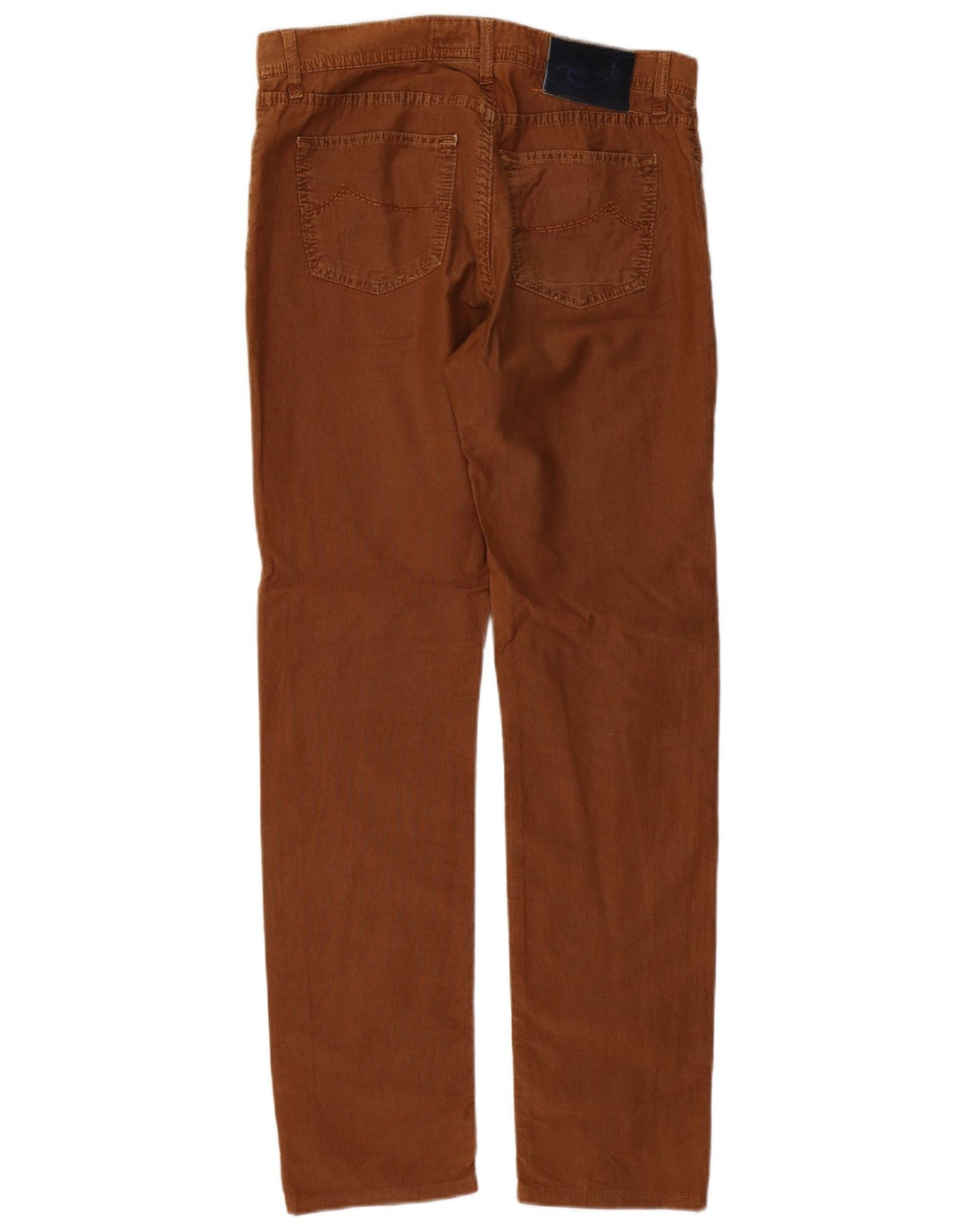 JACOB COHEN Ανδρικό ίσιο casual παντελόνι W33 L31 Καφέ βαμβακερό